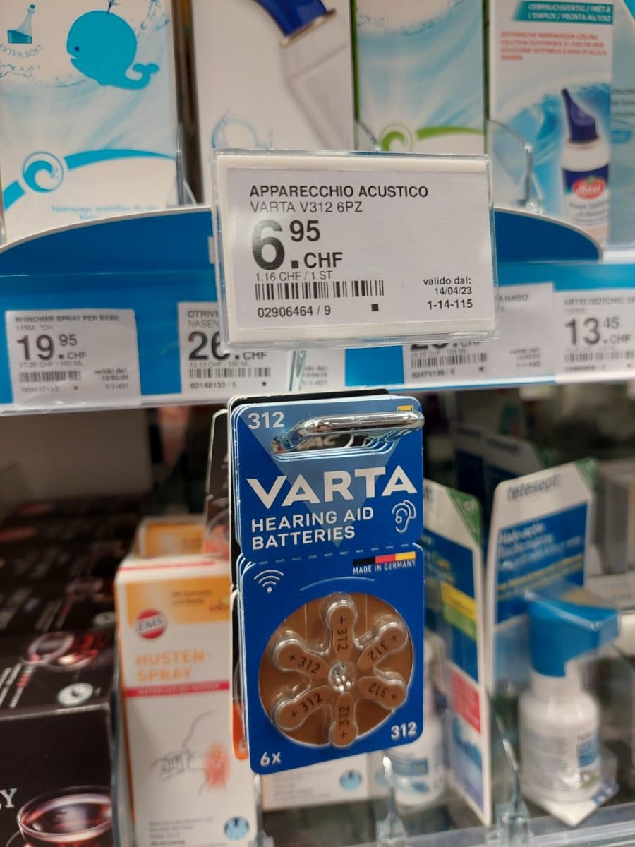 VARTA HEARING AID BATTERIES