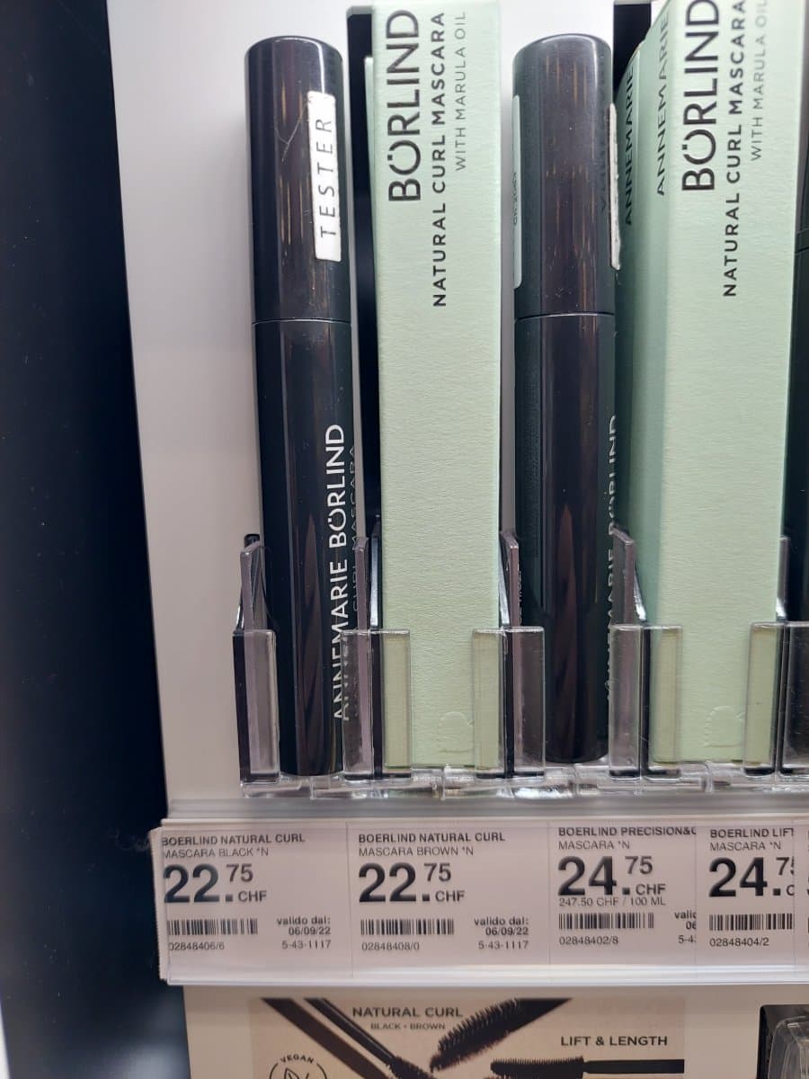 Boerlind Natural Curl Mascara Black 'N