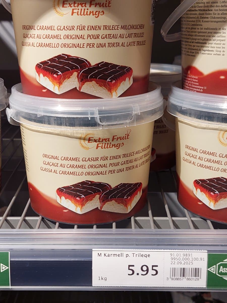 Extra Fruit Fillings Glassa al Caramello